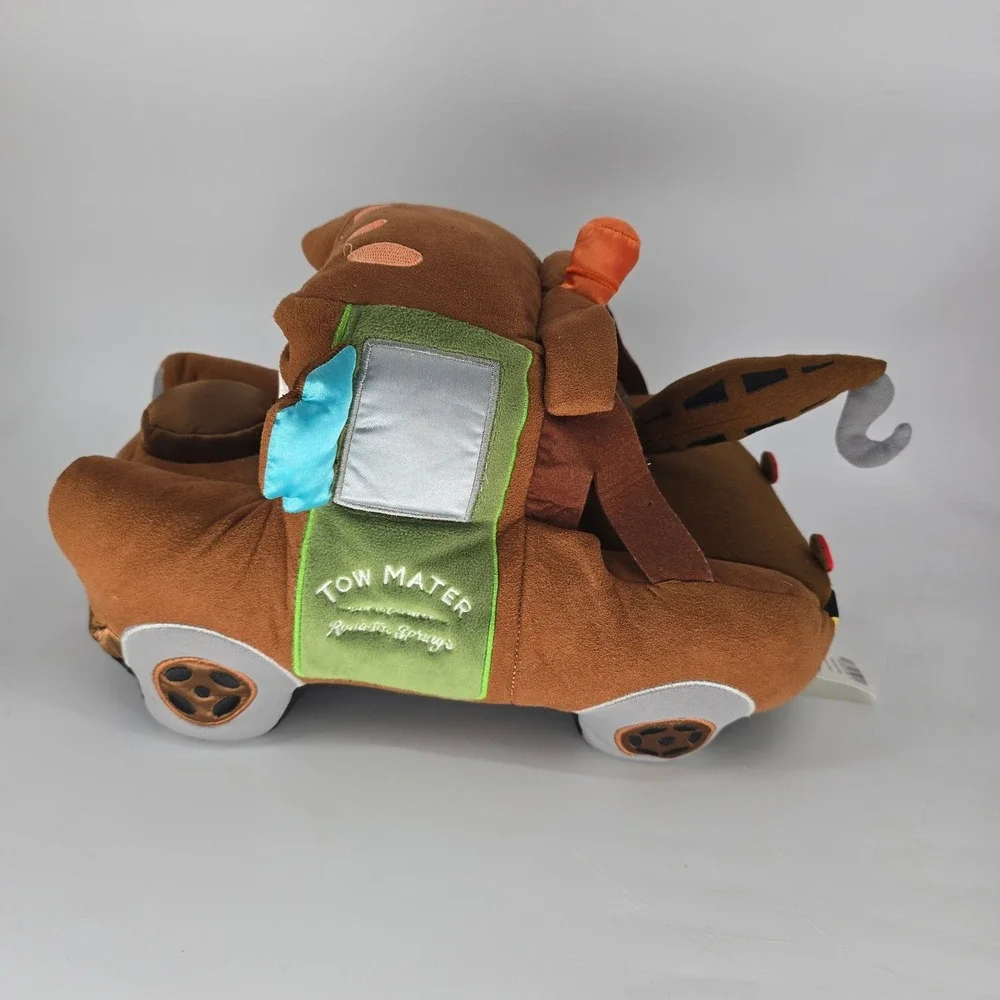Disney Pixar Cars Tow Mater Plush Brown Tow Truck Radiator Springs A-113 12 Inch